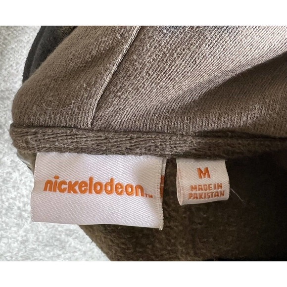 Nickelodeon Hey Arnold Stoop Kid Football‎ Head Tie Dye Hoodie Mens Medium Brown - Picture 4 of 16